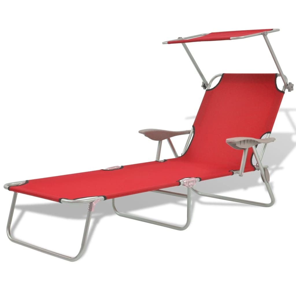Helloshop26 - Lettino prendisole sedia a sdraio lettino prendisole letto da giardino mobili da esterno per patio 189 cm con 02_0012269