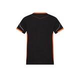 thumbnail of DASSY® Tampico T-Shirt, Logix, Reflexdetails, OEKO-TEX®, Veredelung schwarz/fluo orange 4XL