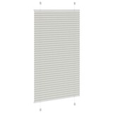 thumbnail of vidaXL Plissee Hellgrau 75x100 cm Stoffbreite 74,4 cm Polyester