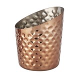 thumbnail of Snackholder, Ø 9 cm, gehämmert, PVD, Chromnickelstahl