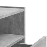 thumbnail of vidaXL Wand-Nachttisch Betongrau 45x30x35 cm