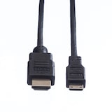 thumbnail of VALUE HDMI High Speed Kabel mit Ethernet, HDMI ST - Mini HDMI ST, 2 m