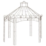 thumbnail of Pavillon de jardin Marron antique 400x258x378 cm Fer Modèle Atlas Line Plus