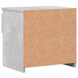 thumbnail of Tables de chevet 2 pcs Gris béton 40x30x39 cm Aggloméré