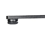 thumbnail of METRO PROFESSIONAL Mesa de restaurante Garrido, madera de fresno/acero, 80 x 80 cm, marrón claro/negro