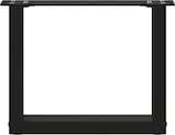 thumbnail of Helloshop26 - Set aus 2 U-förmigen Couchtischbeinen 40 x 30 cm mit verstellbaren Nivellierfüßen modernes Design schwarzer Stahl 02_0057372