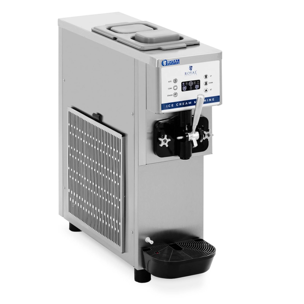 Royal Catering Heladera soft profesional - compacta - 800 W - 6,5 l/h - LED