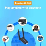 thumbnail of Chiavetta Usb Wifi 5 1300mbps E Bluetooth 5.0 Plug And Play Windows Mac Mu-mimo