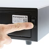 thumbnail of Monepass CD200b2 - 4B/8C - Cassetto contanti Low Duty con apertura manuale (tramite pulsante meccanico)