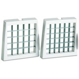 thumbnail of Leifheit taglierina per patatine fritte e bastoncini di verdura palstica/acciaio 2 inserti da 10 e 12 mm fondo antiscivolo bianco