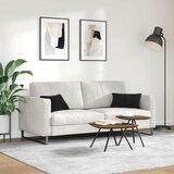 thumbnail of vidaXL Sofa Kussens 2 pcs Zwart 50 x 30 cm Katoen Stof