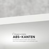 thumbnail of bümö Aktenschrank abschließbar, Büroschrank Holz 80cm breit in Buche - abschließbarer Schrank mit Aktenregal für's Büro & Arbeitszimmer, Büro Möbel