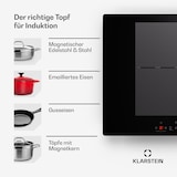 thumbnail of Delicatessa 77 Flex Einbaukochfeld Induktion 4 Zonen 7000W Glaskeramik Schwarz