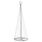 thumbnail of LED Lichterbaum mit Sternspitze Weihnachtsbaum Tannenbaum funkelnd 2,1m f. Außen