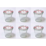 thumbnail of Einmachglas Einkochglas Einweckglas 290 ml Weck Sturzglas [ 6 Stück ] rund