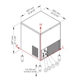 thumbnail of Machine à glaçons Brema CB 416A HC - Production de 42kg/24h