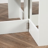 thumbnail of Mesa de Comedor Plegable con 2 Alas Abatibles Madera para Cocina 104x76x73,7 cm