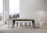 thumbnail of Paxon Premium taubengrauer ausziehbarer Konsolentisch 90x40/300 cm