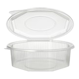 thumbnail of 4 X 25 Verpackungsbecher mit Klappdeckeln, PP 8-eckig 1,5 l 5,9 cm x 18 cm x 18 cm transparent