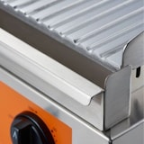 thumbnail of Plaque de cuisson grill, 2/3 lisse, 1/3 nervurée, Caterina, P 3,5 kW - Stalgast