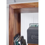 thumbnail of FineBuy Design Bücherregal Massiv Sheesham 180cm Massivholz Raumteiler Regal Neu