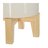 thumbnail of Atmosphera - Planta artificial Palmera Altura 72 con maceta cerámica con patas de madera