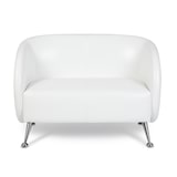 thumbnail of Loungesofa / Clubsofa ST. LUCIA Kunstleder 2-Sitzer weiß hjh OFFICE