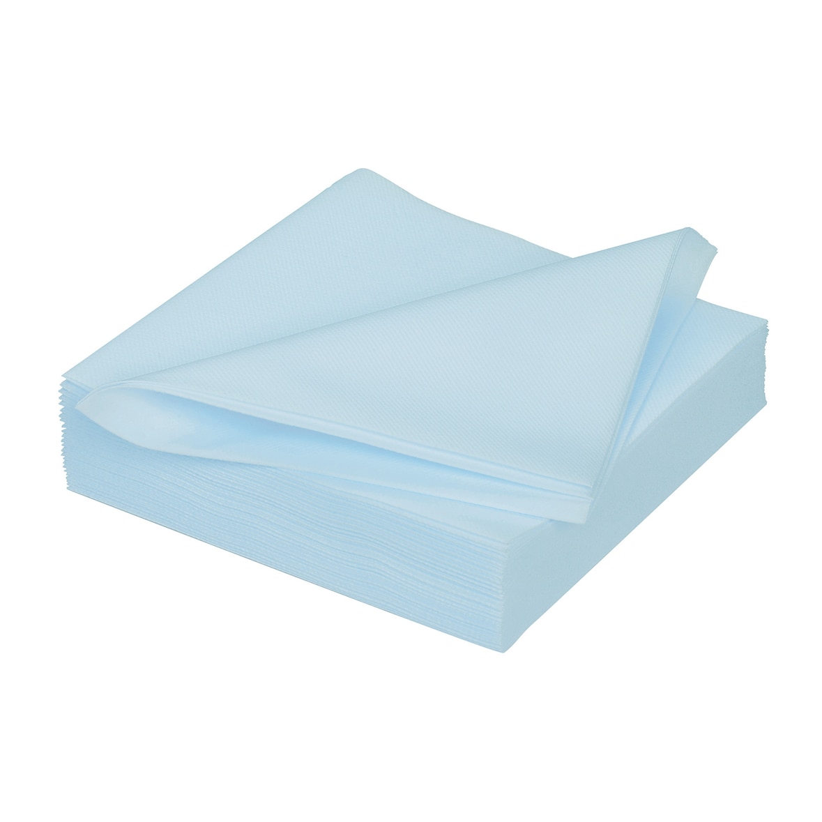 25 Servietten stoffähnlich 40x40cm Airlaid saugstark Einweg Tischservietten zum Falten Einfarbige Papierservietten für Hochzeit Geburtstag Party Blau