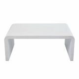 thumbnail of Table basse de jardin L100 effet béton lisse