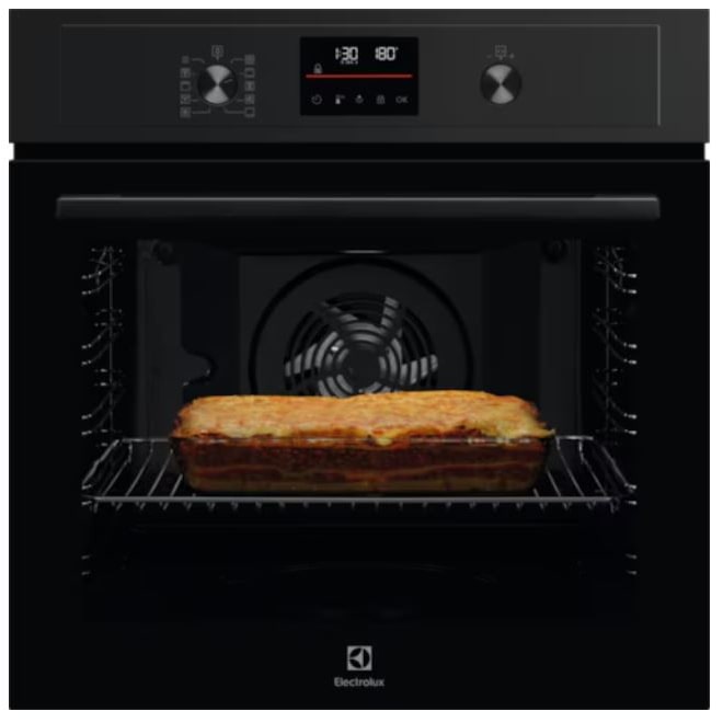 electrolux eof4p56h forno elettrico inox a+ pirolitico serie 600 72 litri
