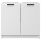 thumbnail of vidaXL Badschrank Weiß 64,5x33,5x59 cm Holzwerkstoff
