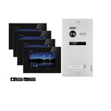 thumbnail of Balter EVO Video-Türsprechanlage mit App für Einfamilienhaus mit 4x 7 Zoll Monitor Silber Schwarz