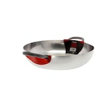 thumbnail of Mamù witte aluminium pan met ijzeren handvat, Ø 36 cm, voor thuis- of professioneel gebruik