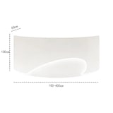 thumbnail of Empfangstheke Geschwungen, Moderne Empfangstresen, Kasse Theke, für Schönheitssalon, Geschäft und Praxis Weiß 200×60×100cm【B Duihao 200】