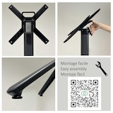 thumbnail of Outdoor Klapptisch Nemo 70x70cm - Modell Anthrazitgrau