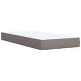 thumbnail of vidaXL Boxspringbett mit Matratze Taupe 90x200 cm Stoff