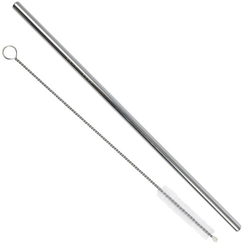 MONDO DECO Paille Inox Les Pailles Aluminium Hauteur 21,5 cm Diamètre 6 mm x100 Mondo Déco