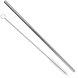 thumbnail of MONDO DECO Paille Inox Les Pailles Aluminium Hauteur 21,5 cm Diamètre 6 mm x100 Mondo Déco