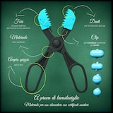 thumbnail of La Croquetera - Multifunktionales Utensil mit 4 austauschbaren Kunststoffformen für Kroketten in Türkis