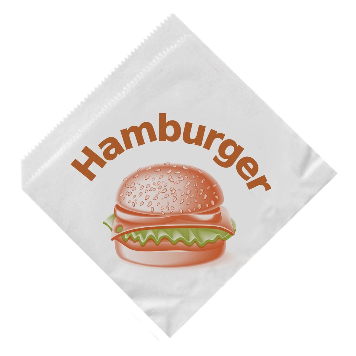 500x Hamburgerbeutel 16 x 16 cm oben und 1x seitlich offen