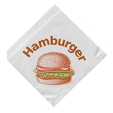thumbnail of 500x Hamburgerbeutel 16 x 16 cm oben und 1x seitlich offen