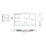 thumbnail of VALUE 19 Servergehäuse, 1HE, schwarz"