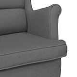 thumbnail of vidaXL Fauteuil 74x84x100 cm stof donkergrijs