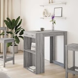 thumbnail of vidaXL Bartisch Grau Sonoma 102x70x103,5 cm Holzwerkstoff
