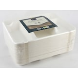 thumbnail of Plateau repas jetable blanc 30 x 24.5 x 4 cm x 50