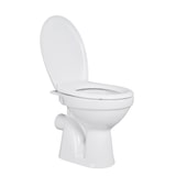 thumbnail of Belvit Dusch WC mit Bidet Funktion – Standtoilette mit Taharet, waagerechtem Wandabgang, Hygienedusche, Softclose WC-Deckel, Keramik in Weiß