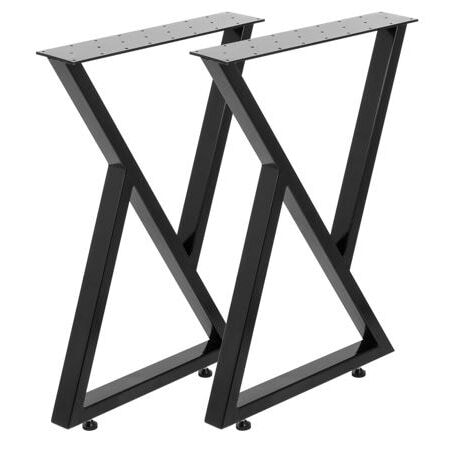 Patas acero para mesa ajustables 40 x 45 cm