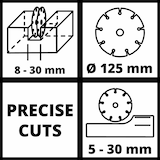 thumbnail of Einhell Mauernutfräse TE-MA 1500