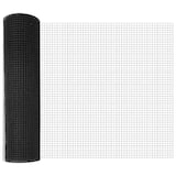 thumbnail of vidaXL Zaunpfosten Grau 25 x 0,8 m (12 x 12 mm Mesh) Stahl und PVC
