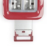 thumbnail of Livoo Grille-pain Toaster 750w 2 Fentes Rouge 3 Témoins Led Usage Non Intensif Livoo